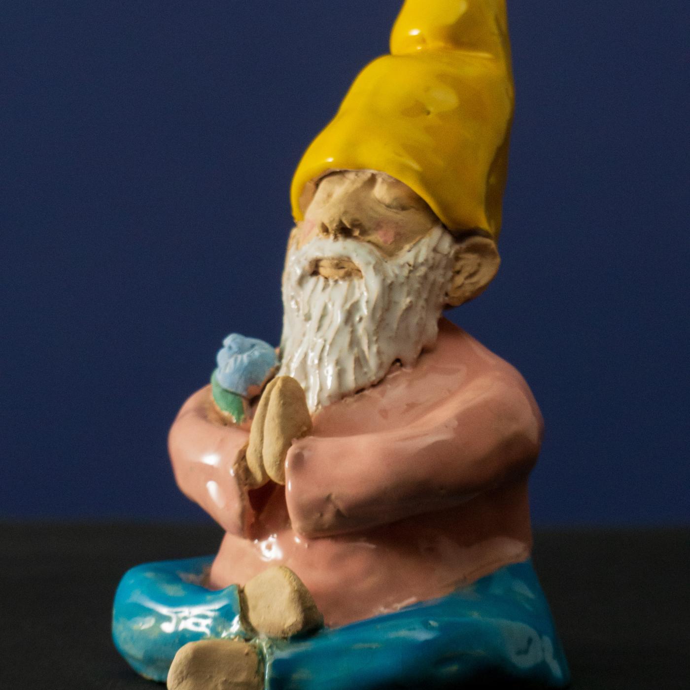 Jutta Eger Yoga-Zwerg Auftragsarbeit1503 Ton 2026